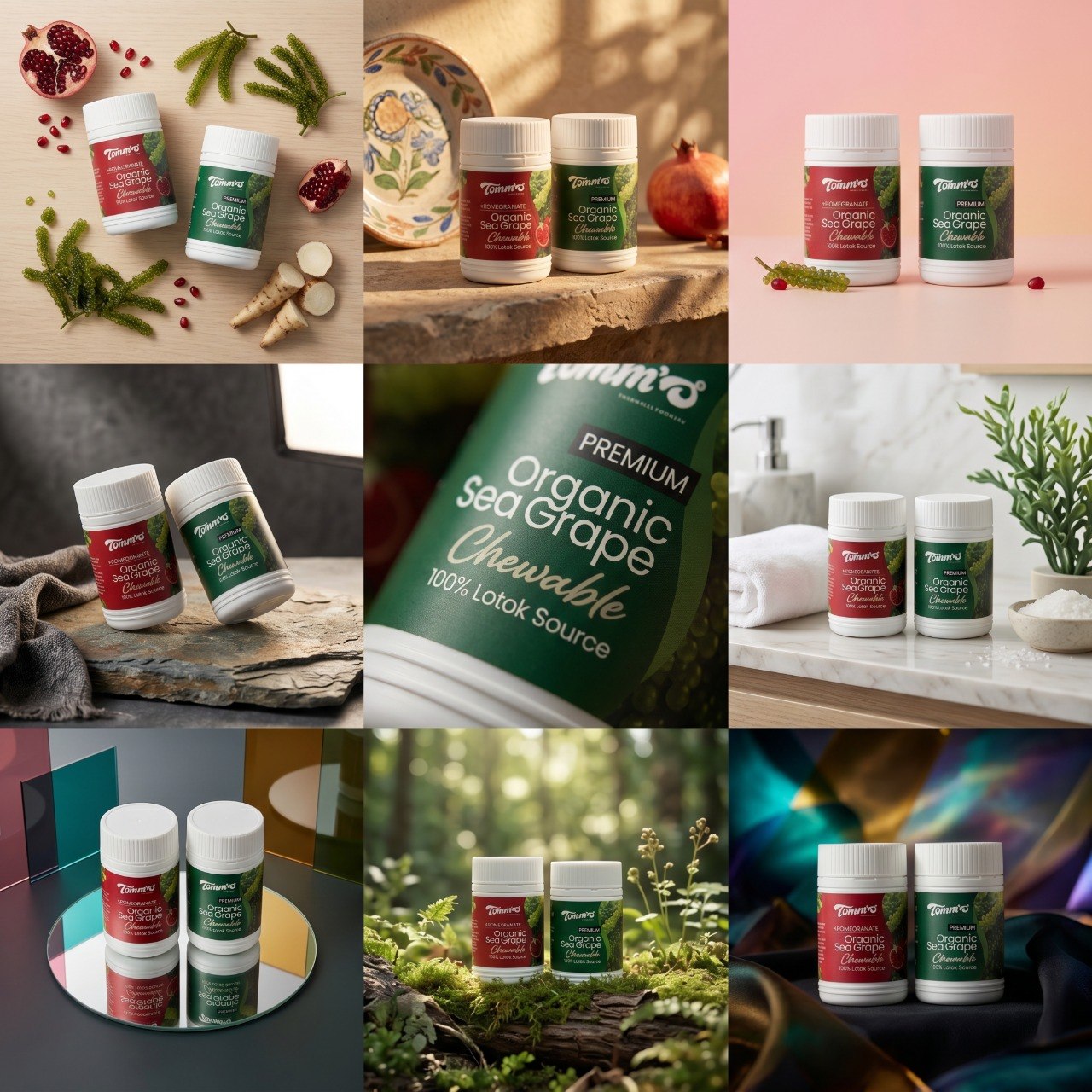 Tomm's organic sea grape chewable product image collection